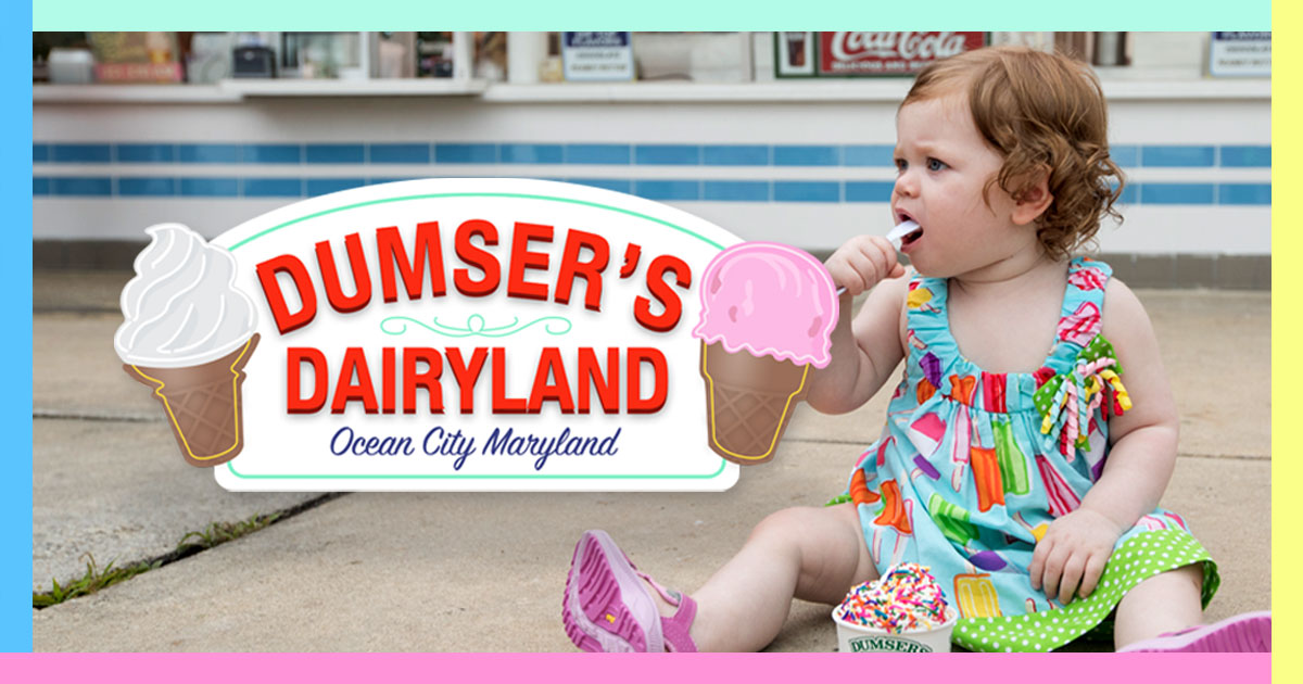 Dumser's Dairyland Ocean City Maryland Ice Cream